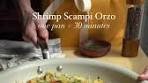 Lemony Shrimp Scampi Orzo Recipe