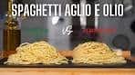 LES SPAGHETTI À L'HUILE ET À L'AIL -- CLASSIQUE VS ...