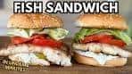 LESS THAN 8 MINUTES for this Super EASY Fish Sandwich