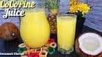 Let's Make My Healthy Pineapple Coconut Drink| refreshing ...