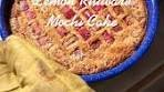 Let’s make this Lemon Rhubarb Mochi Cake! Recipe is on the ...