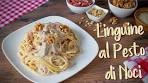 LINGUINE WITH WALNUT PESTO Easy Recipe - Homemade ...