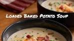 Loaded Baked Potato Soup is the perfect soup to cuddle when ...