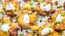 Loaded Smashed Potatoes