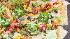 Loaded Vegetarian Nachos