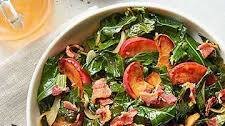 Long-Cooked Collards with Apples and Bacon