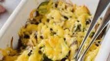 Low Carb Zucchini Mushroom Bake