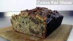 Making a banana and walnut cake