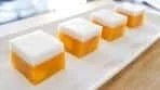 Mango Coconut Jelly (Agar Agar) Recipe วุ้นมะม่วง - Hot Thai ...