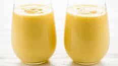 Mango Tango Smoothie with pineapple, orange, yogurt, and honey