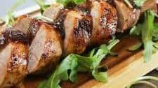 Maple Balsamic Glazed Pork Tenderloin