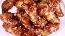 Maple BBQ Chicken Wings