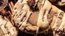 Maple Chai Latte Cookies with Brown Butter Icing