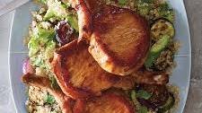 Maple-Glazed Pork Chops