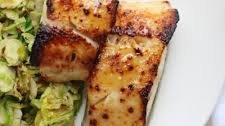 Maple Miso Glazed Black Cod