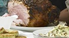 Maple & mustard glazed ham