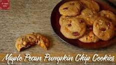 Maple Pecan Pumpkin Chip Cookies