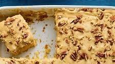 Maple-Pecan Sheet Cake