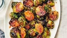 Maple Sriracha Brussels Sprouts