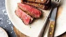 Marinated Elk Steak