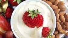 Marshmallow Cream Cheese Fruit Dip Recipe