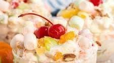 Marshmallow Fruit Salad (Ambrosia Salad)