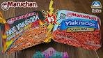 Maruchan® Fire Yakisoba Spicy Beef VS Yakisoba Korean ...