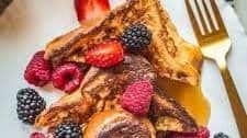 Mascarpone Stuffed French Toast