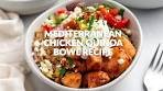 MEDITERRANEAN CHICKEN QUINOA BOWL | Healthy ...