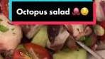 Mediterranean Octopus Salad Recipe