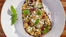 Mediterranean Quinoa-Stuffed Eggplant