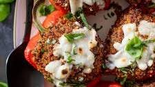 Mediterranean Quinoa Stuffed Peppers