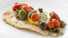 Mediterranean Roasted Tilapia