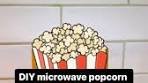 Melissa Scherer | Homemade microwave popcorn! 🍿1/4 cup ...