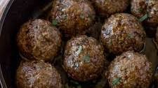 Middle Eastern Meatballs (Kofta Kebabs)