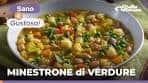 MINESTRONE SOUP with fresh vegetables: heart and healthy ...