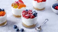Mini cheesecake alla frutta