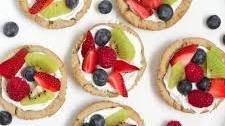 Mini Fruit Pizzas