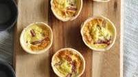 Mini quiches lorraine