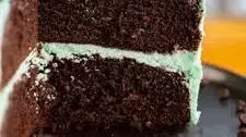 Mint Chocolate Cake (Grasshopper Cake)