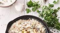 Miso abalone risotto