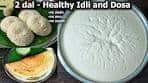 Mix Moong dal and Urad dal - Makes tasty and healthy idli and ...