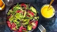 Mixed Greens with Shallot-Dijon Dressing