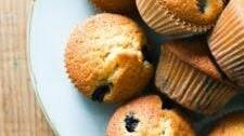 Moist Sourdough Blueberry Muffins (Overnight Option)