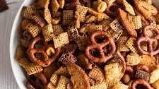 Mom’s Secret Christmas Eve Chex Mix.