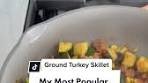 Most Popular Recipe of 2021: Skillet Turkey with Zucchini ...