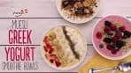 Muesli Greek Yogurt Smoothie Bowls