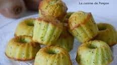 Muffin kiwi aux amandes