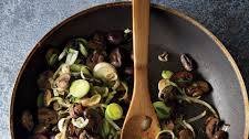 Mushroom And Leek Sauté