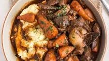 Mushroom Bourguignon